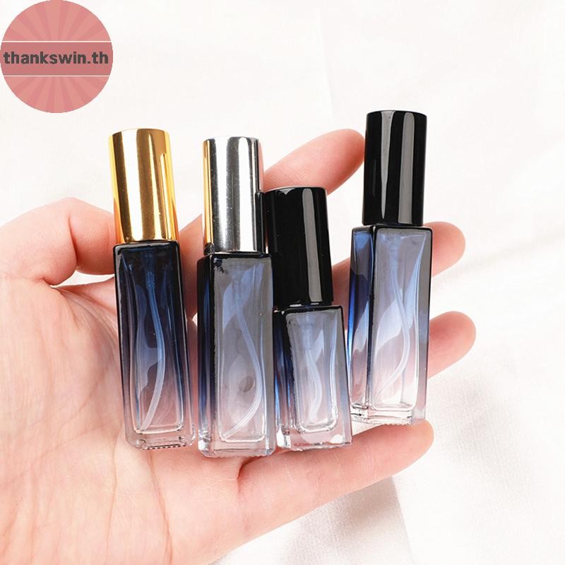 Thankswin 1pcs 5ml 10ml 20ml คุณภาพสูงขวดน้ําหอมแก้วเปล่า Parfum Atomizer Travel เครื่องสําอาง Bottl ตัวอย่าง Vials เติม M th