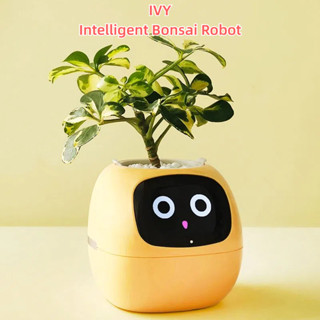 Ivy สมาร์ทกระถางดอกไม้พืชหุ่นยนต์ 2nd ไร้สายสัตว์เลี้ยงอิเล็…