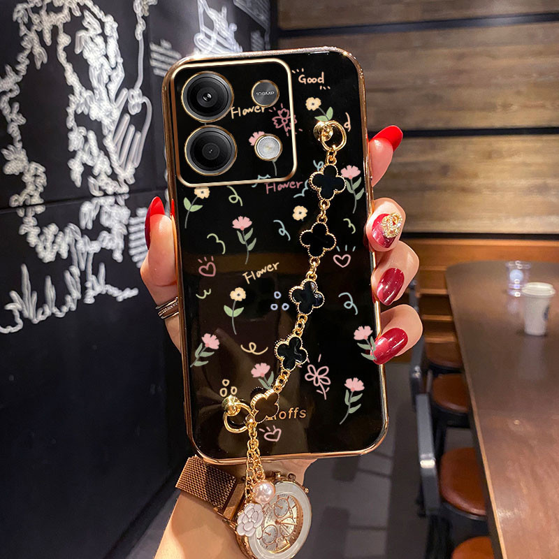 ปลอกสําหรับOppo Reno 14 13 5G Reno 14 13 F Reno14 Pro Reno13 Pro 5G 14F 13Fรูปแบบดอกไม้ขนาดเล็กพร้อม