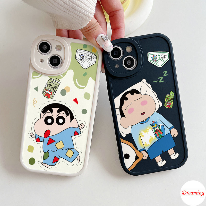 เคสโทรศัพท์มือถือ แบบนิ่ม ลายการ์ตูนชินจัง สําหรับ OPPO A98 A96 A95 A94 A93 A92 A91 A79 A78 A77S A76 A74 A57 A55 A54 A53 A38 A18 A33 A52 A31 A17 A16K A15