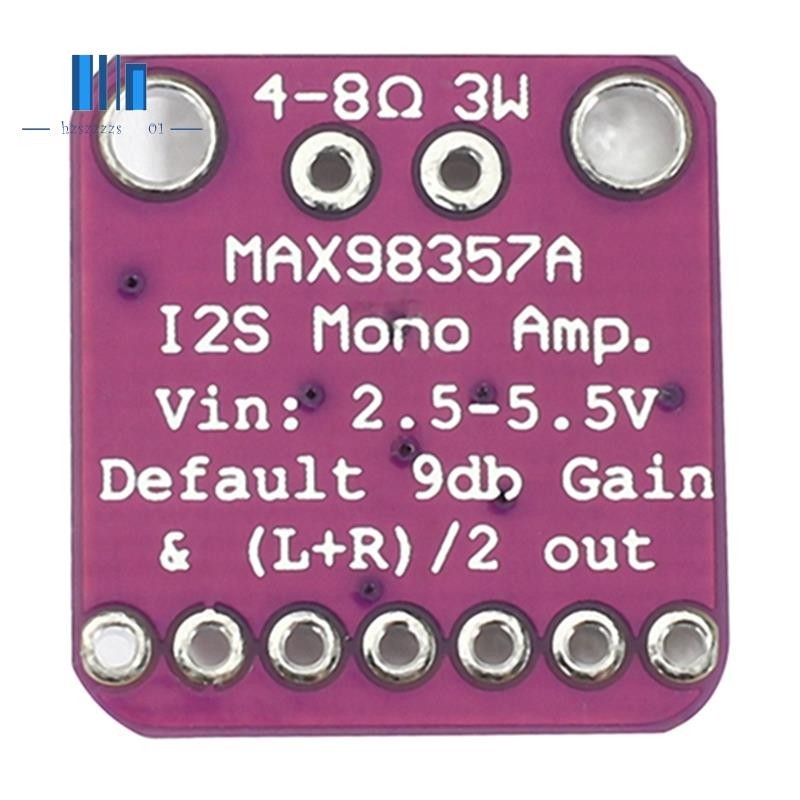 『hzszzzzs01』Max98357 I2s 3W บอร์ดโมดูลถอดรหัสเสียง Class D สําหรับ Raspberry Pi Esp32