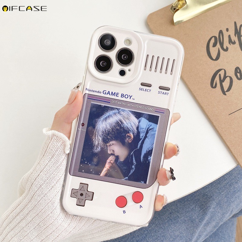 สําหรับ Xiaomi 14T Poco C40 F5 F2 X4 X3 Pro F4 F3 GT NFC X2 M4 M2 Civi 2 เคสโทรศัพท์ตลกเกมคอนโซลใส่การ์ดกรอบรูปสร้างสรรค์น่ารักโปร่งใสนุ่มกรณีฝาครอบ