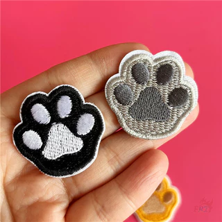 ☸ แผ่นสติกเกอร์ Q Claws มีกาวในตัว สําหรับติดตกแต่ง ☸ แผ่นแพทช์รีดติดเสื้อ สําหรับตกแต่งเสื้อผ้า กระเป๋า 1 ชิ้น