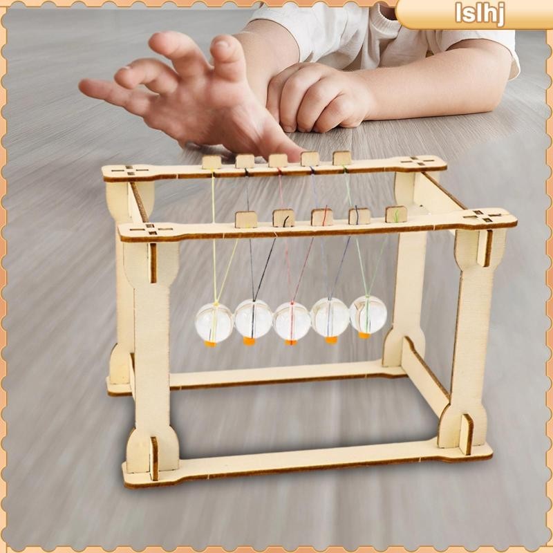 [Lslhj] ชุดประกอบโต๊ะฟิสิกส์ แฮนด์เมด DIY ของเล่นสําหรับเด็ก