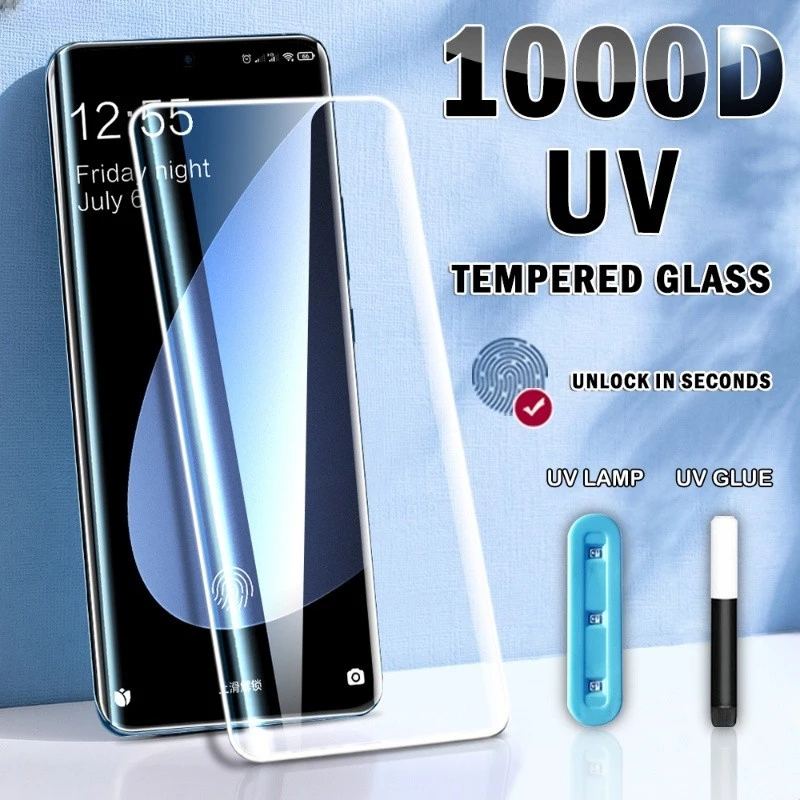 ฟิล์มกระจกกาว UV Reno 11Pro Find X8 Pro แบบจอโค้ง OPPO Reno11 Reno11Pro Reno8T Reno10 Reno10Pro Reno10Pro Plus