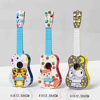 Ukulele กีต้าร์เด็ก กีต้าร์ของเล่น ดีดได้จริง มีให้เลือกหลายรูปแบบ เสียงดีราคาประหยัด