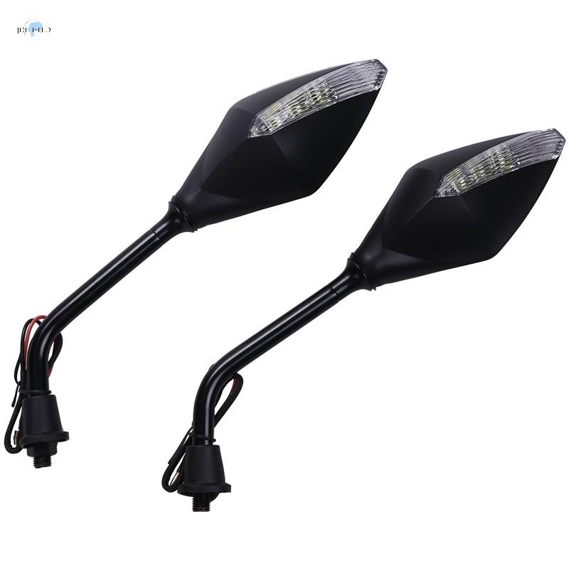 【jdfhsffd】กระจกมองหลัง ไฟเลี้ยว Led 5 สี สําหรับรถจักรยานยนต์ สกูตเตอร์ 1 คู่