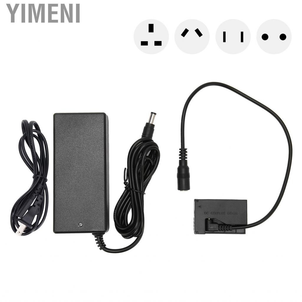 Yimeni ACK E15 AC Power Adapter LP E12 Dummy Battery for 100D Kiss X7 PowerShot SX70 HS DSLR Cameras 100‑240V H