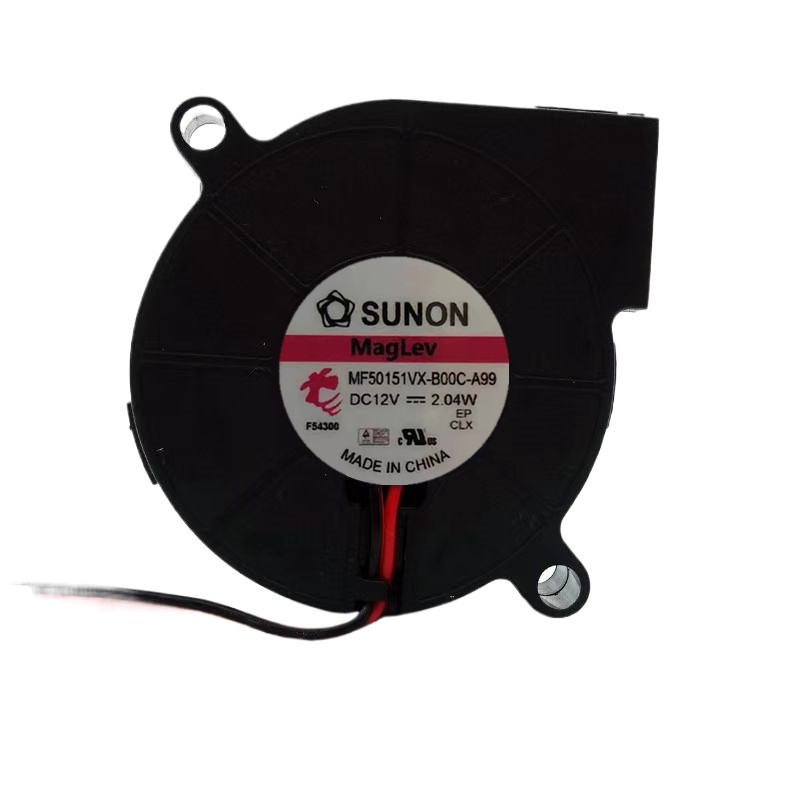 Jianzhun/SUNON 5015 12V 2.04W MF50151VX-B00C-A99 พัดลมโบลเวอร์เทอร์โบ