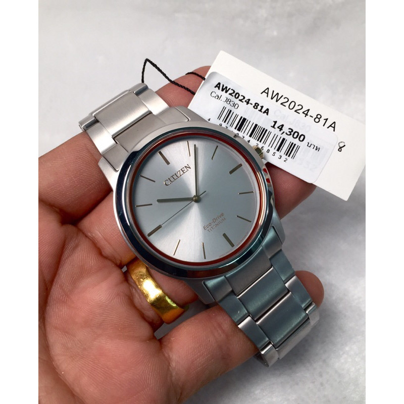 นาฬิกาข้อมือ Citizen Eco-Drive Super Titanium AW2024-81A