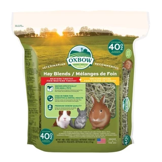 Oxbow หญ้าทิโมธี หญ้าอัลฟาฟ่า 1.1Kg. หญ้ากระต่าย อาหารกระต่าย อาหารแพรี่ด็อก อาหารชินชิล่า อาหารหนูแกสบี้ อาหารเต่า