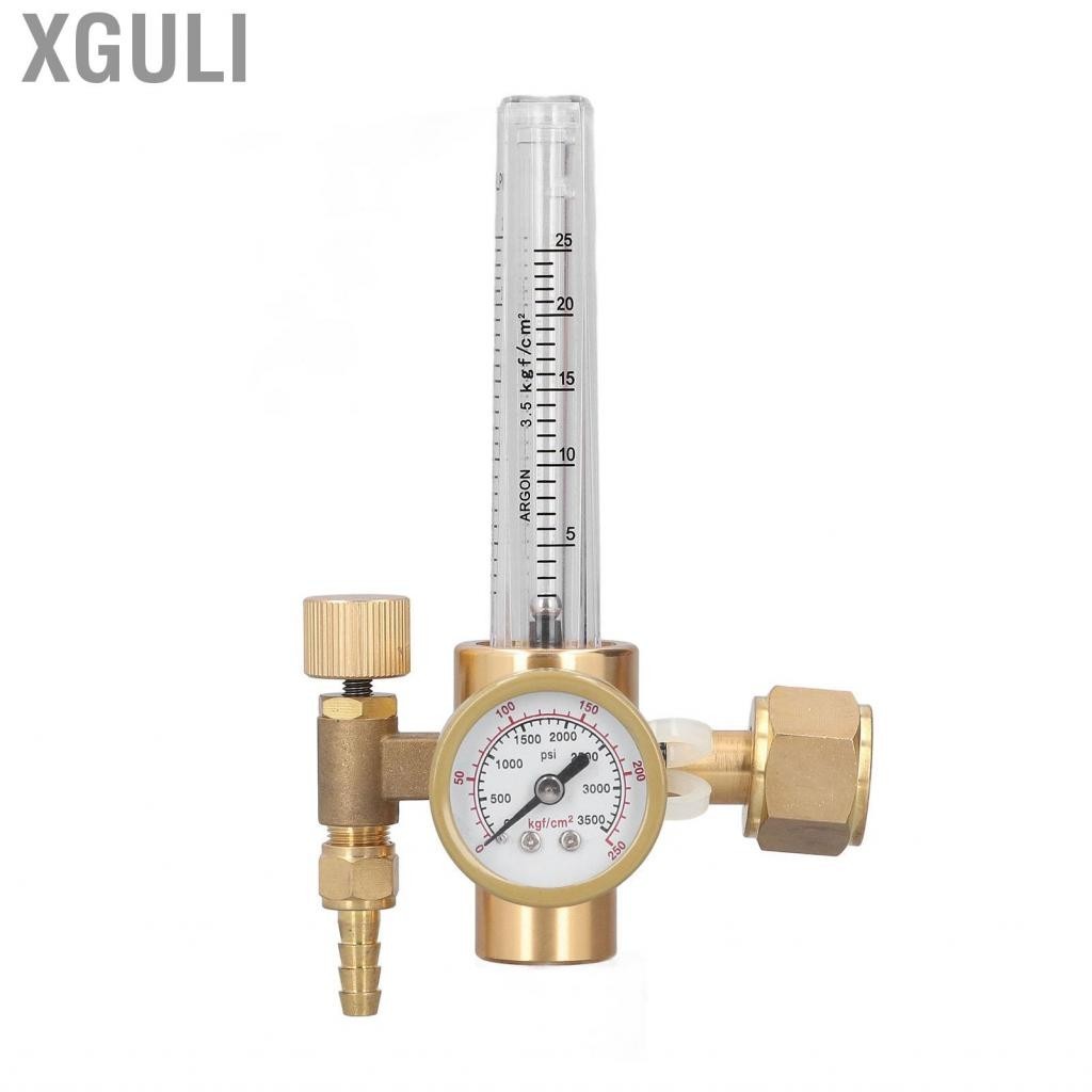 Xguli Welding Regulator Valve Brass Flowmeter CO2 Gas MIG Machine Accessories