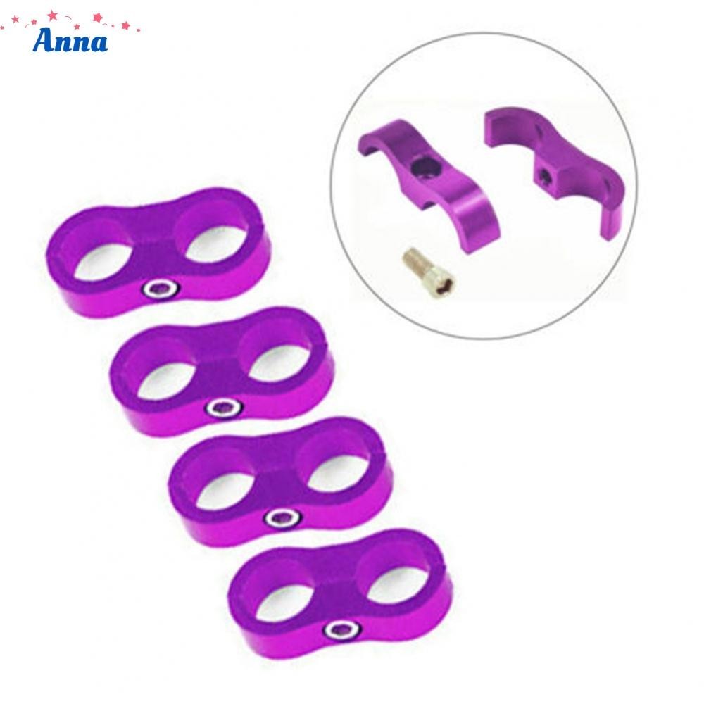 【Anna】AN8 Clamp Connector Correct Connector For Oil Fuel Hose Separator Line Purple