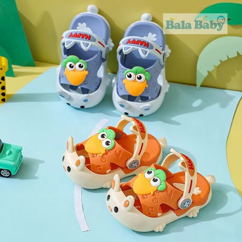 รองเท้าเด็ก พื้นรองเท้ามีกันลื่น น่ารักๆหัวตุ๊กตา DDX07