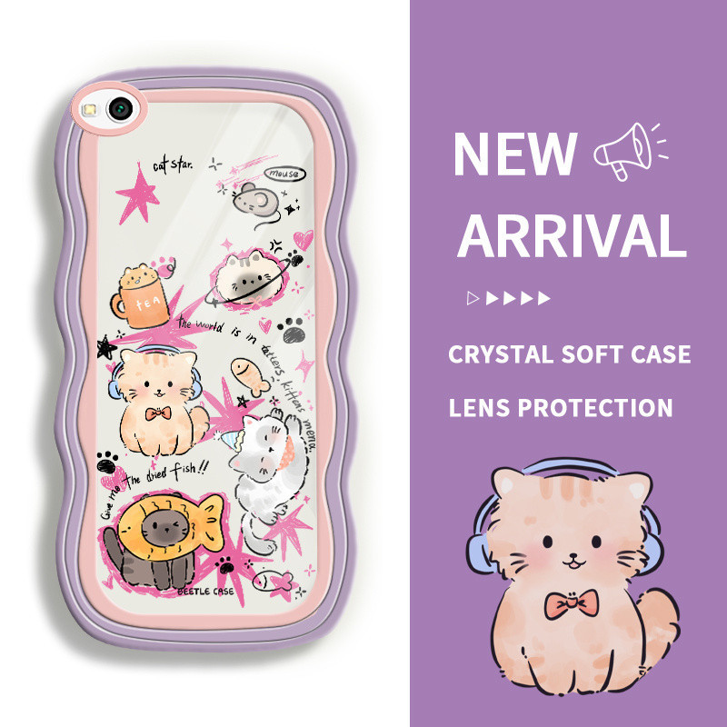 กรณี HP สําหรับ Xiaomi สําหรับ Redmi 5A 5 5 Plus Readmi 4X 4 5 + 5Plus ปลอก Softcase Kesing Lucu โทร