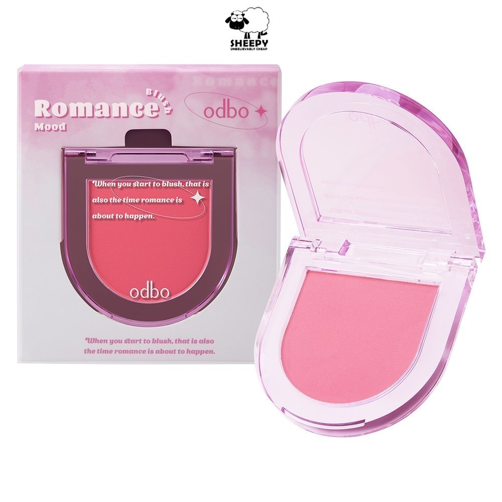 บลัชออน odbo Romance Mood Blush โอดีบีโอ โรแมนซ์ มู้ด บลัช (OD1319)