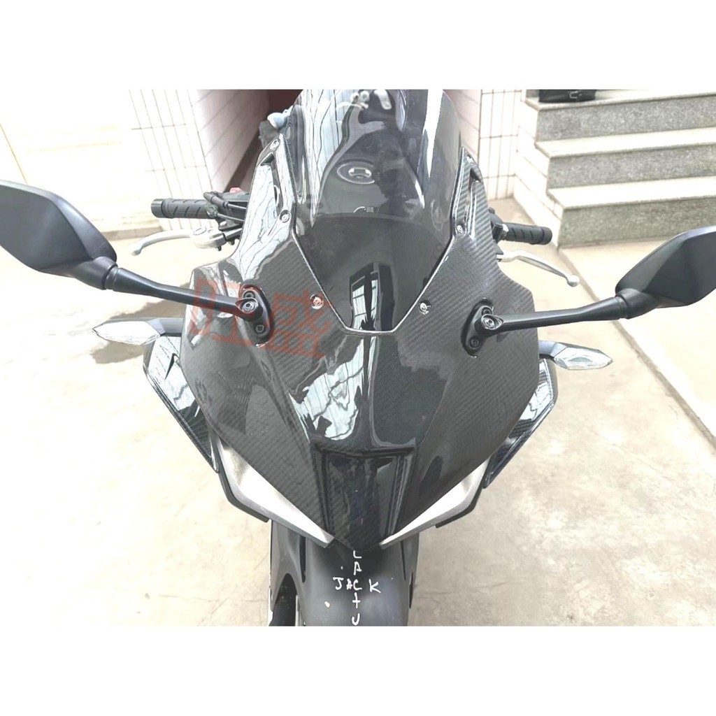 ใบพัดคาร์บอนไฟเบอร์ ดัดแปลง อุปกรณ์เสริม สําหรับ Honda CBR500r 2019-2023