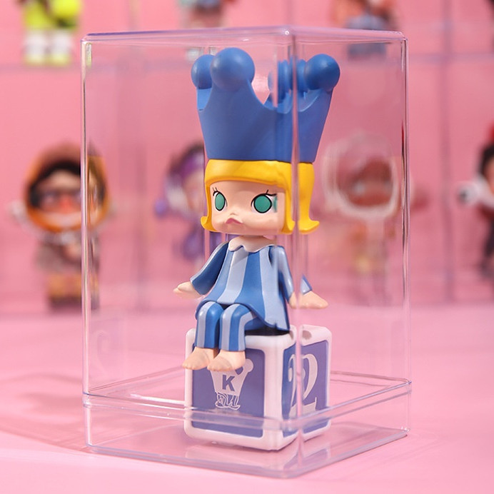 กล่องใส่ตุ๊กตา กล่องอะคริลิค S M ใส่โมเดลได้ มีฝาปิด มีให้เลือก 2 ขนาด Display Box