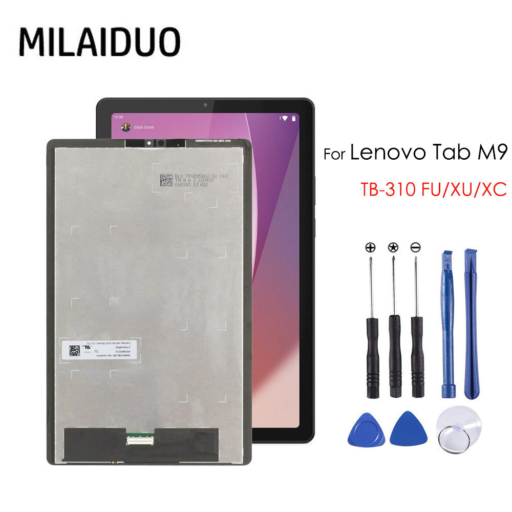อะไหล่หน้าจอสัมผัส LCD 9 นิ้ว แบบเปลี่ยน สําหรับ Lenovo Tab M9 TB-310FU TB-310XU TB310XC TB310FU