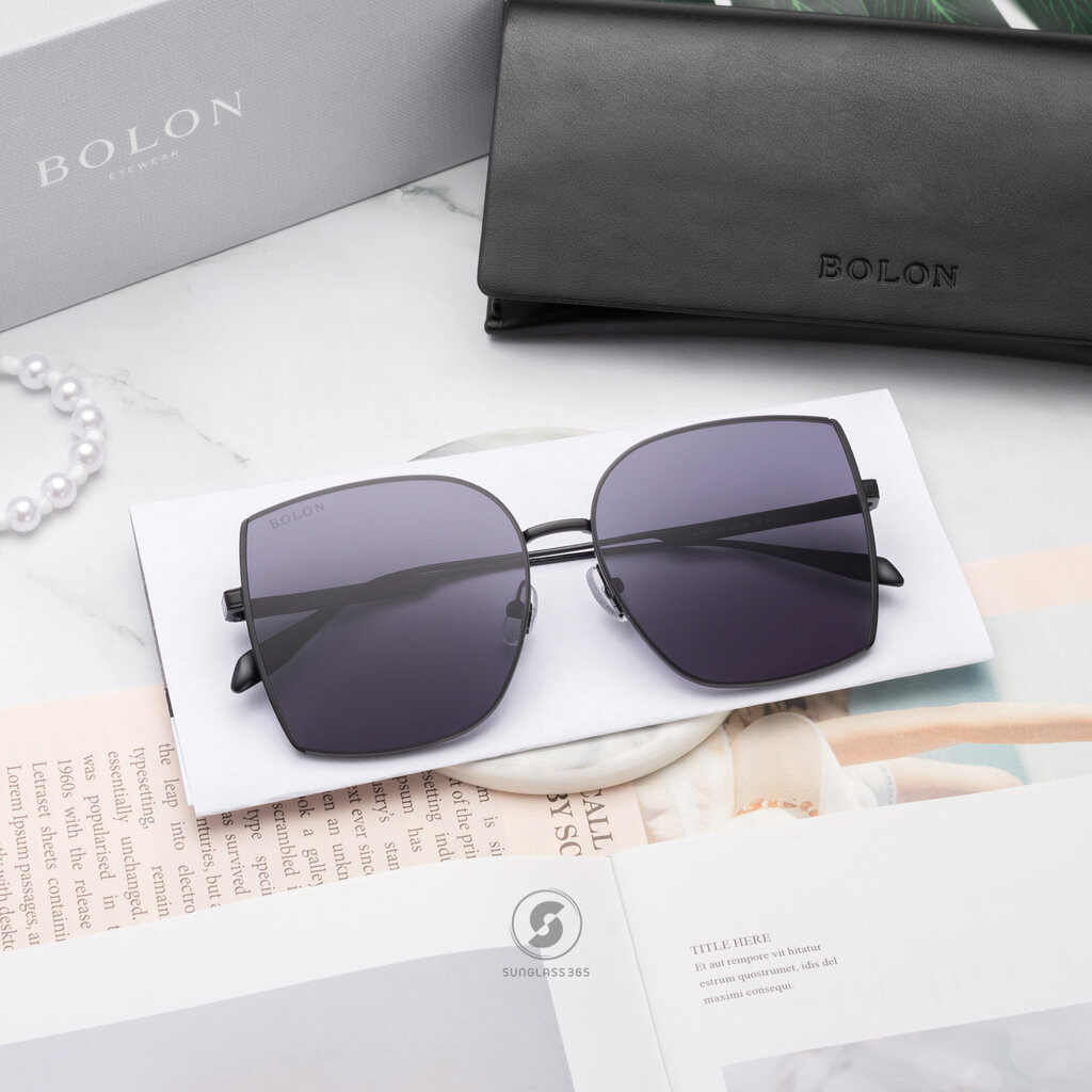 แว่นกันแดด BOLON BL7180 รุ่น Sofia C10 Black Purple Grey