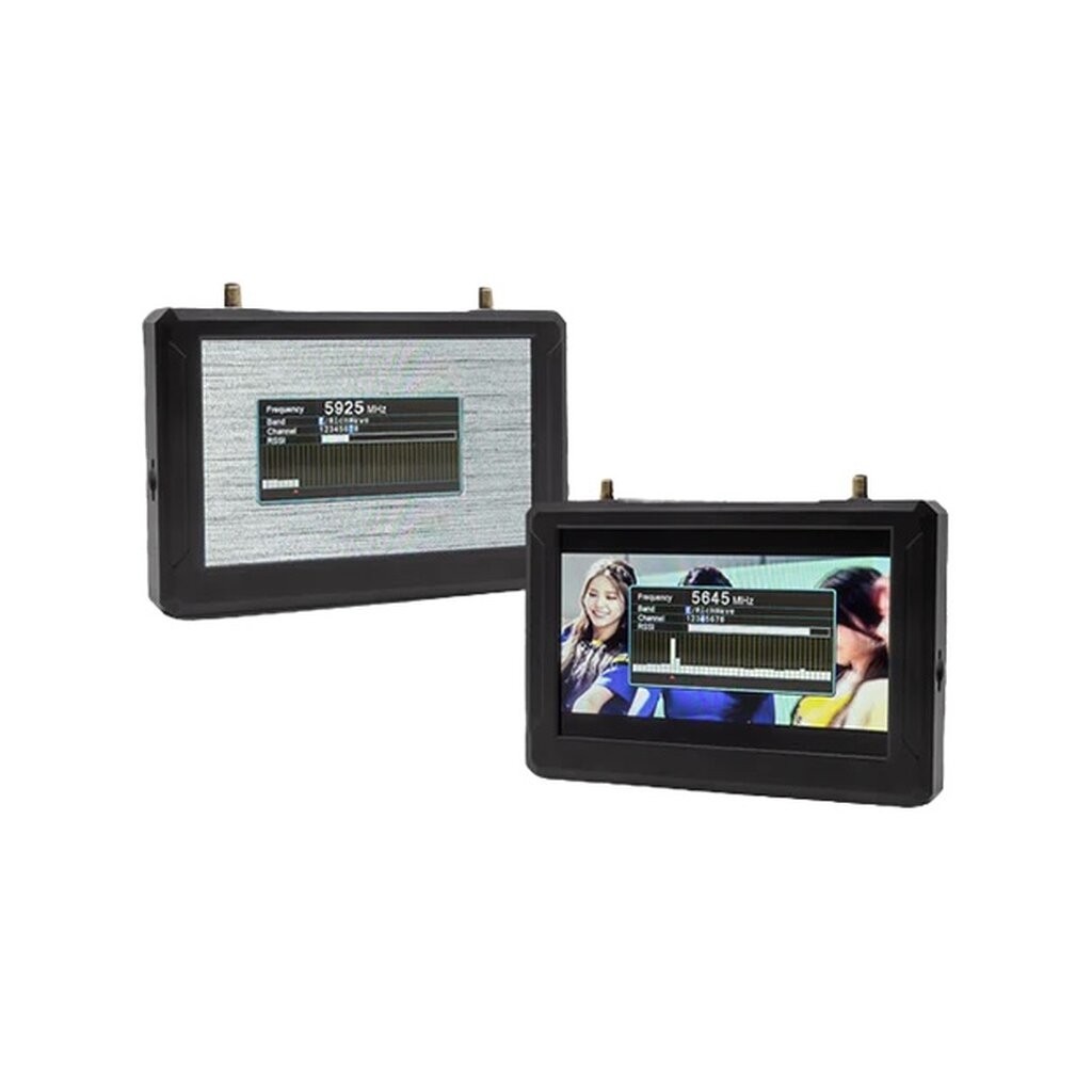 SKYZONE M5 FPV Monitor with DVR 5-inch monitor support 2-6S Lipo 1cell 18650 Type-C USB Drone อุปกรณ