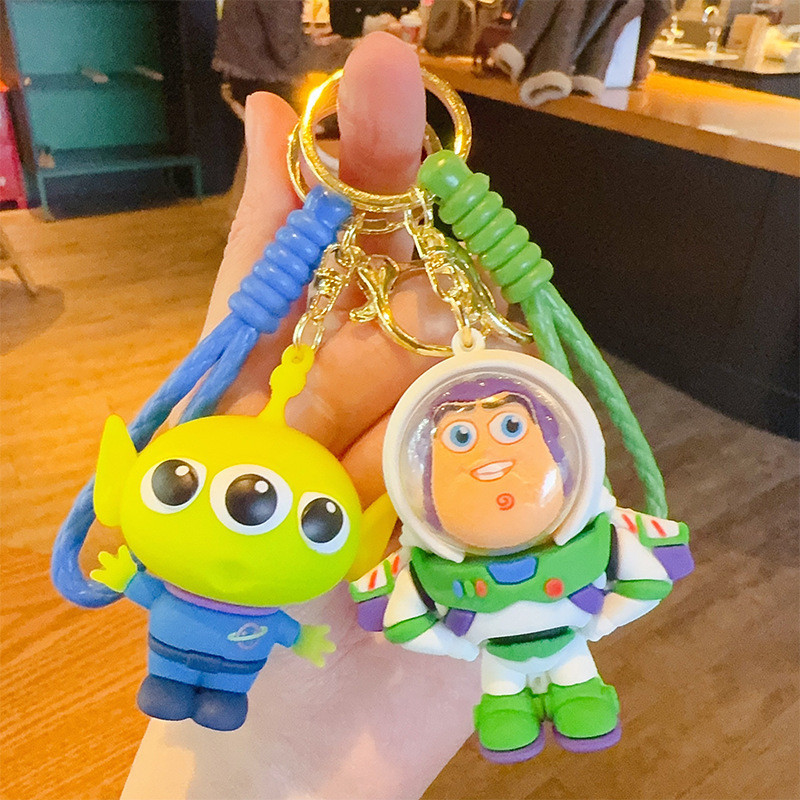 พวงกุญแจ จี้ตุ๊กตาการ์ตูน Toy Story PVC น่ารัก