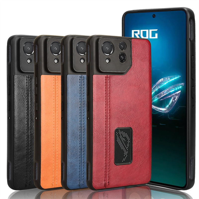 เคสโทรศัพท์มือถือ หนังวัว PU หรูหรา สําหรับ ASUS ROG Phone 8 8 Pro ASUS ROG Phone 8 Pro