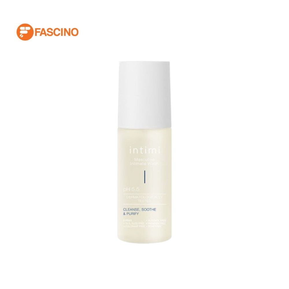 INTIMI Masculine Intimate Wash ผลิตภัณฑ์ทำความสะอาดจุดซ่อนเร้นสำหรับผู้ชาย (100ml.)