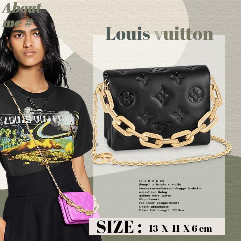 หลุยส์วิตตอง Louis Vuitton BELTBAG CUSSIN กระเป๋าถือ LV กระเป๋าผู้หญิงสายโซ่