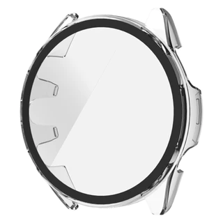 ฝาครอบพีซี + กระจกนิรภัย สําหรับ For Garmin Forerunner 165 / 165 Music เคสป้องกันหน้าจอสมาร์ทวอทช์