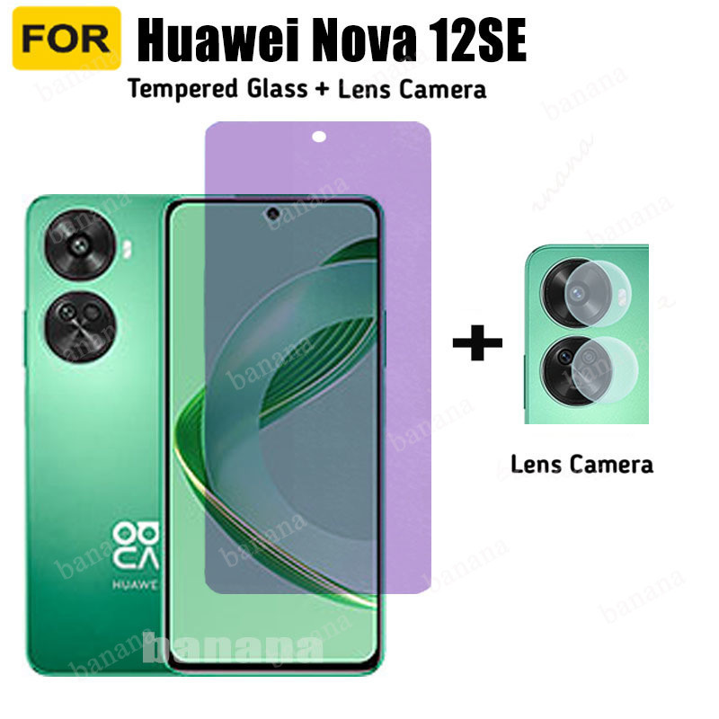 กระจกนิรภัยกันรอยหน้าจอ และเลนส์กล้อง ป้องกันการแอบมอง สําหรับ Huawei Nova 12se Nova 12s 12i