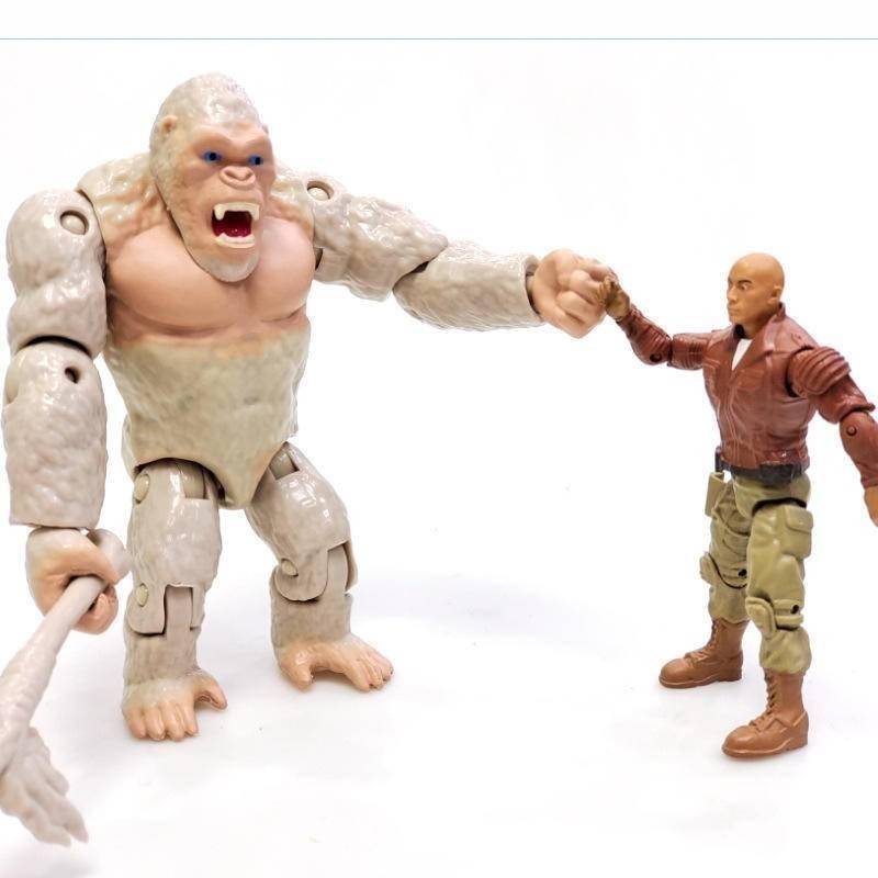 ตุ๊กตาฟิกเกอร์ King Kong Gorilla Godzilla Monster ขนาด 16 ซม. ของเล่นสําหรับเด็ก