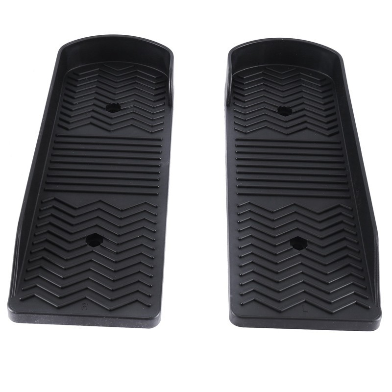 อุปกรณ์เสริมเครื่องออกกําลังกาย ที่เหยียบเท้า สีดํา สําหรับยิม และบ้าน 1 คู่ - รูปที่ 3