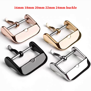 หัวเข็มขัดสายนาฬิกาข้อมือ สเตนเลส 16 มม. 18 มม. 20 มม. 22 มม…