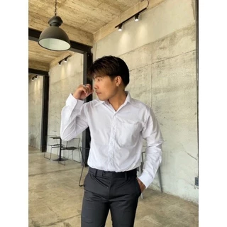 เสื้อนักศึกษาชายแขนยาวผู้ชาย