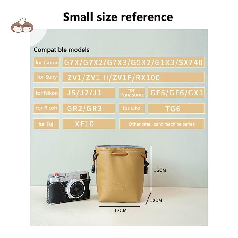 Bef กระเป๋ากล้องสําหรับ Canon Nikon Sony Fuji Pentax Travel เลนส์กระเป๋ากันน้ํากระเป๋ากล้องสําหรับ DSLR Iphone 15 Airpod Pro กระเป๋า TH