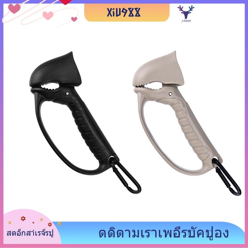 [xiu988.th] Jaw Fishing Controller Fish Controller Gripper แบบพกพา Lip Gripper ด้ามจับกันลื่นป้องกัน