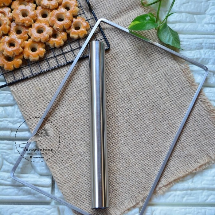 [ ] Dough Leveler Frame Cookie Frame ไม้บรรทัดคุกกี้ - 20x30 - หนา 1 ซม