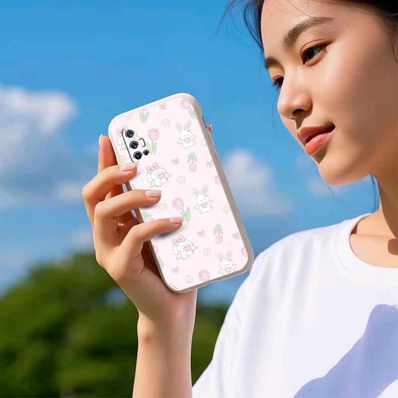 สีขาวนุ่มกรณีสําหรับ VIVO V17 1919 V19neo Anticrack ปลอกคุณภาพสูง TPU ป้องกันเต็มยางซิลิโคนเคสโทรศัพท์ - รูปที่ 3