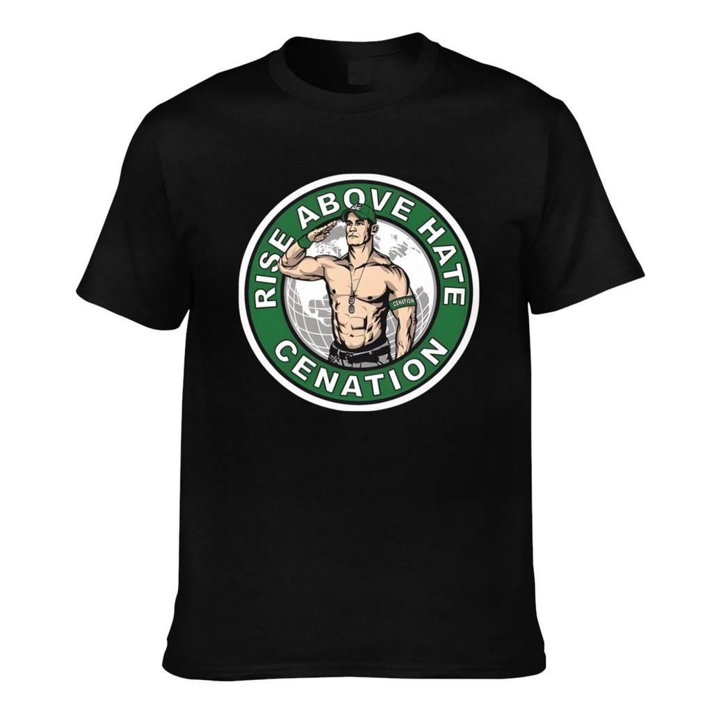 20Th Anniversary Wwe John Scene Win The Day (2) เสื้อยืดผู้ชายคุณภาพสูง
