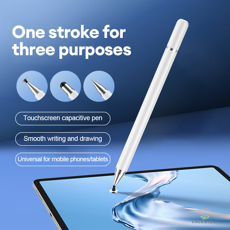 แท็บเล็ตปากกาสัมผัสหน้าจอแบบ Capacitive ปากกาสัมผัสหน้าจอแบบหมุนได้ 3-in-1-CY