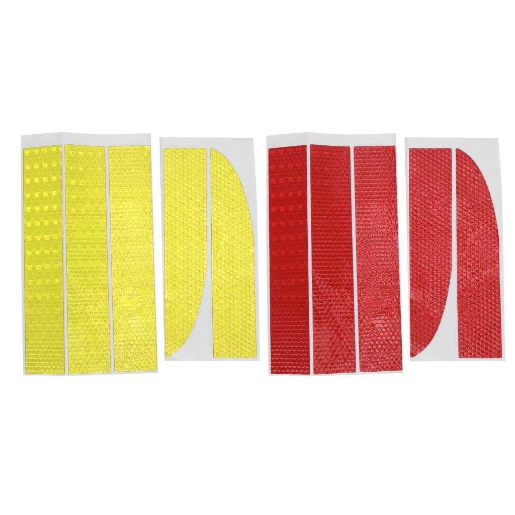 Rear Reflective Sticker  Strong Stripe High Viscosity for Scooters Cars Motorcycles