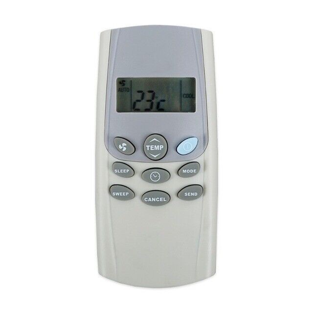 เปลี่ยนใหม่สําหรับเครื่องปรับอากาศ Walton Carrier AC รีโมทคอนโทรลสากล