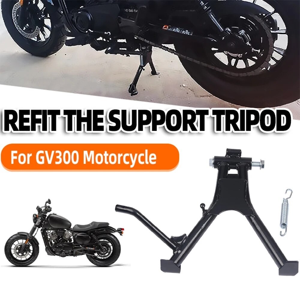 ZC Motorcycle Center Parking Stand Middle Bracket Kickstand Support for HYOSUNG Aquila GV300 GV 300 S GV300S Aquila