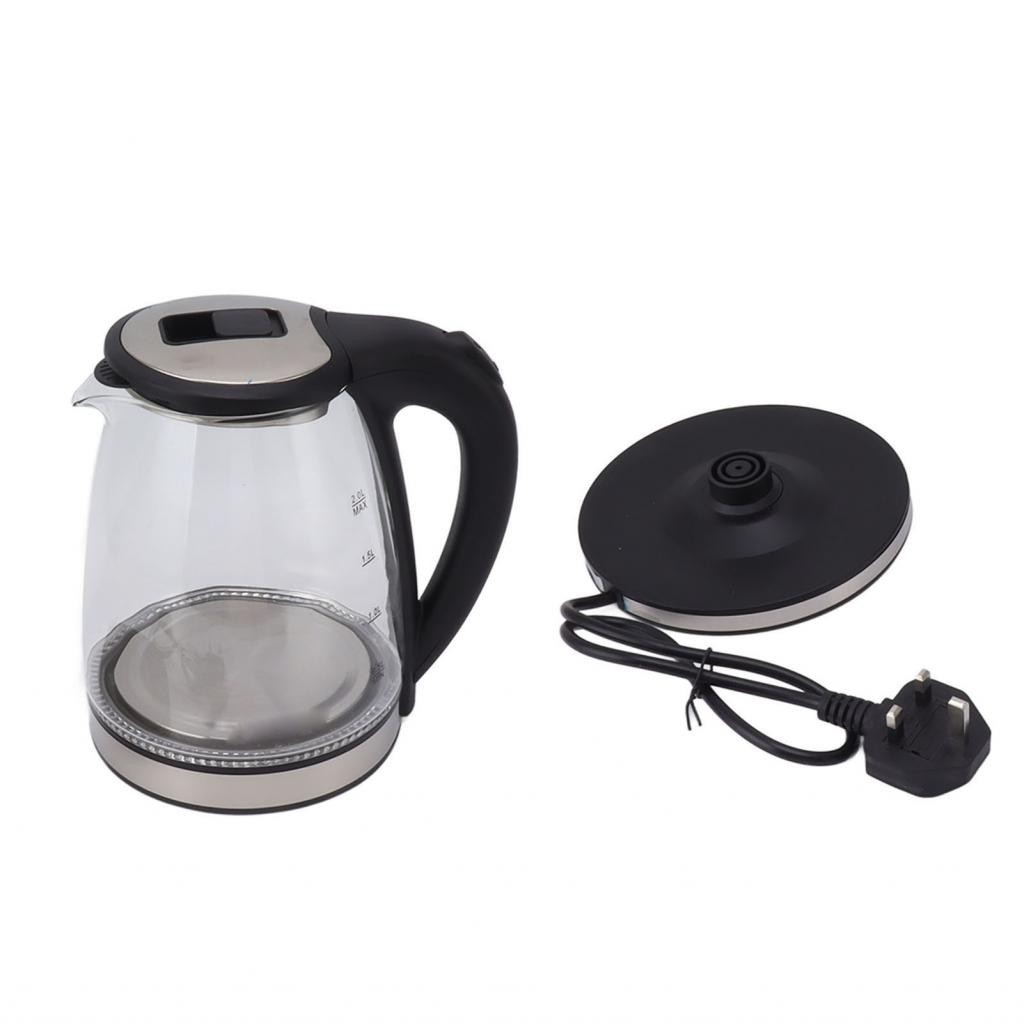 Boiling Kettle Electric 2L 2000W Teapot Hot Water Boiler Glass