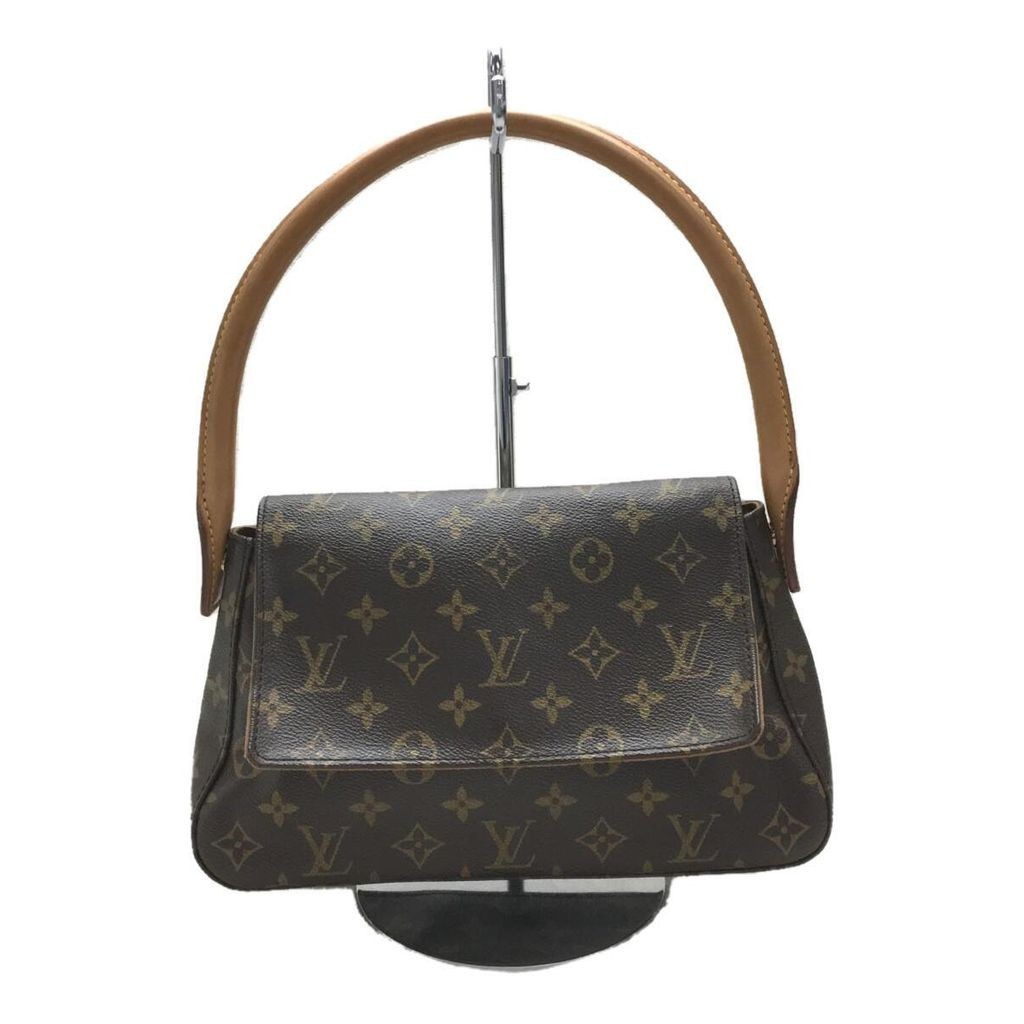 LOUIS VUITTON Handbag Monogram Looping M51147 Brown PVC Direct from Japan Secondhand