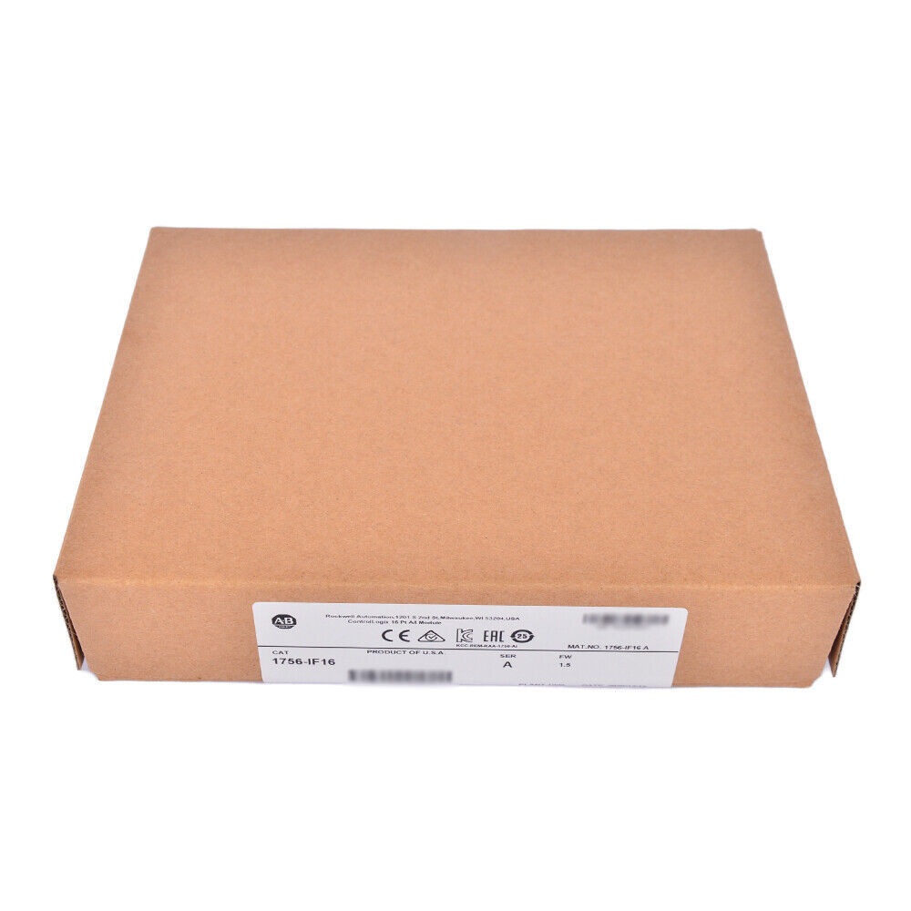 【แบรนด์ใหม่】ใหม่ โมดูลอินพุต Allen Bradley 1756-IF16 16Pt 1756-IF16 US