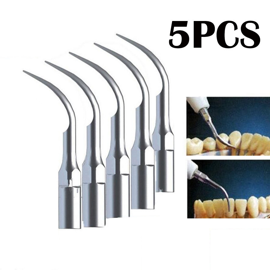 5PCS Woodpecker P1/G1 Ultrasonic Scaler เคล็ดลับทันตกรรม Handpiece เคล็ดลับ