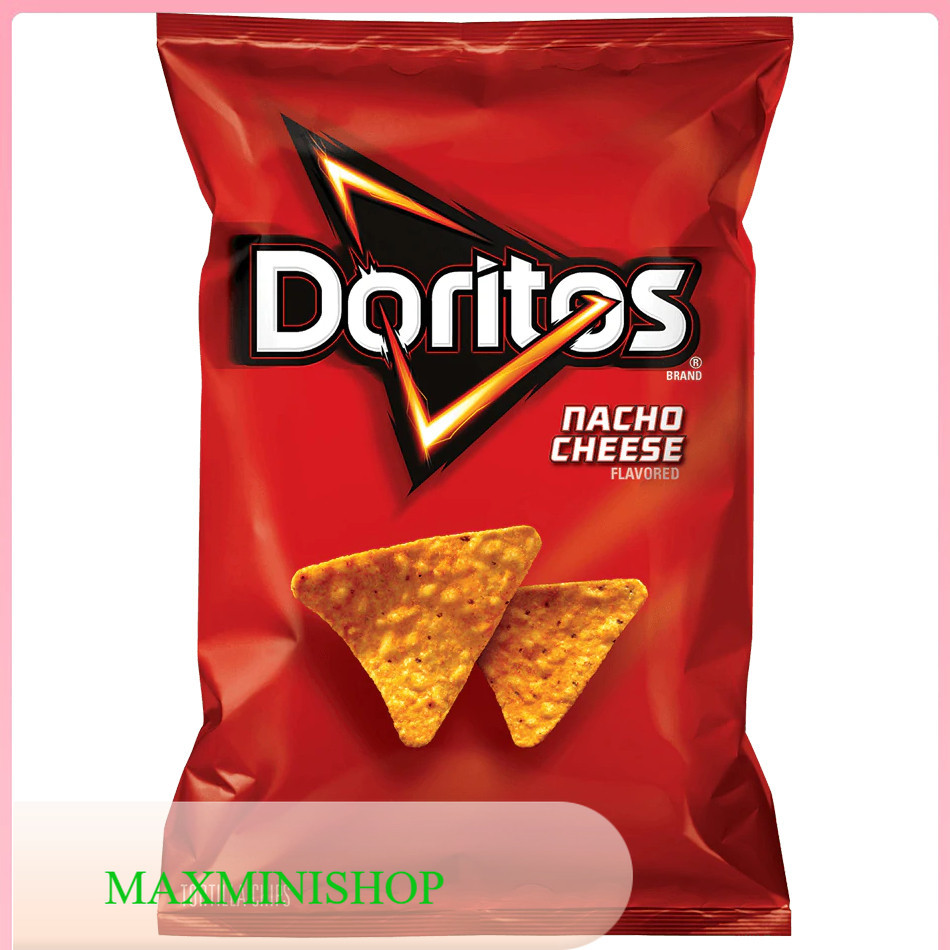 นาโช่ ตอร์ติญ่าชิปส์ โดริโทส 198 ก./ Nacho Tortilla Chips Doritos 198 G.