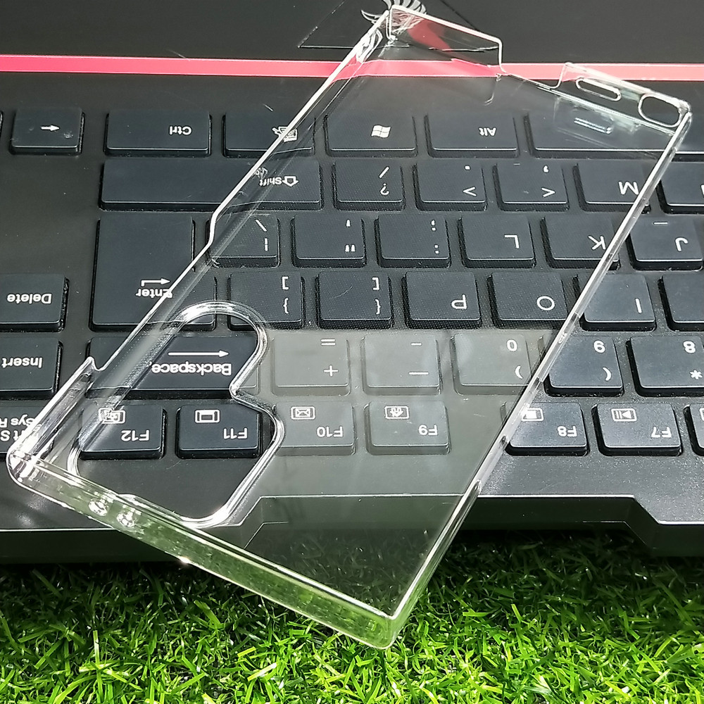 สําหรับ Samsung Galaxy S24 Plus FE S24 Ultra Hard PC ไม่มีสีเหลืองป้องกันกรณี Ultra Thin Clear Hard พลาสติก DIY ฝาครอบโทรศัพท์เต็มรูปแบบ